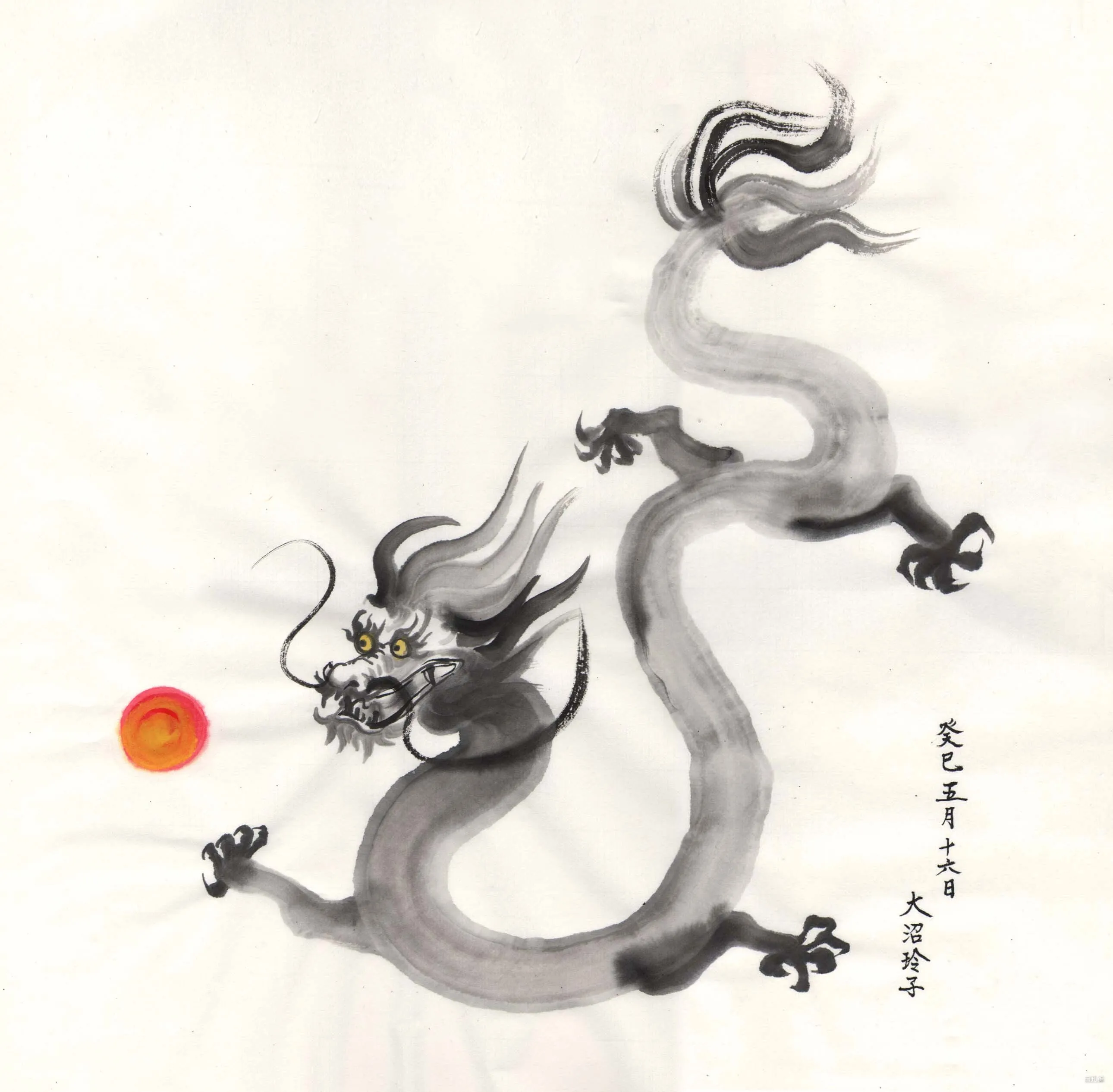 意象世界 043:《鞏固》白孔雀靈魂藝術 | THE VIBE 白孔雀靈魂畫作《鞏固》- 展現龍宮受法與清涼殿沉思的莊嚴龍王意象,以幻修幻、反省自心,傳遞悟時無心、成就永恆的靈性修持力量 | THE VIBE